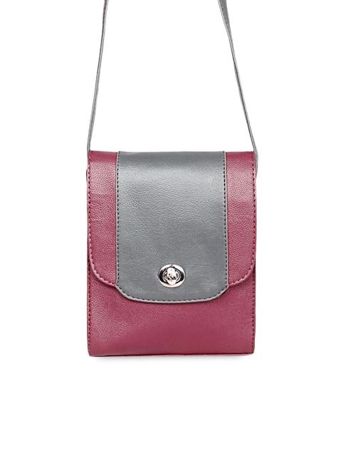 clolor block leatherette handbag - 1054357 - Standard Image - 1