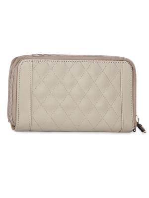 beige geometric pattern leatherette wallet - 1055735 - Standard Image - 2