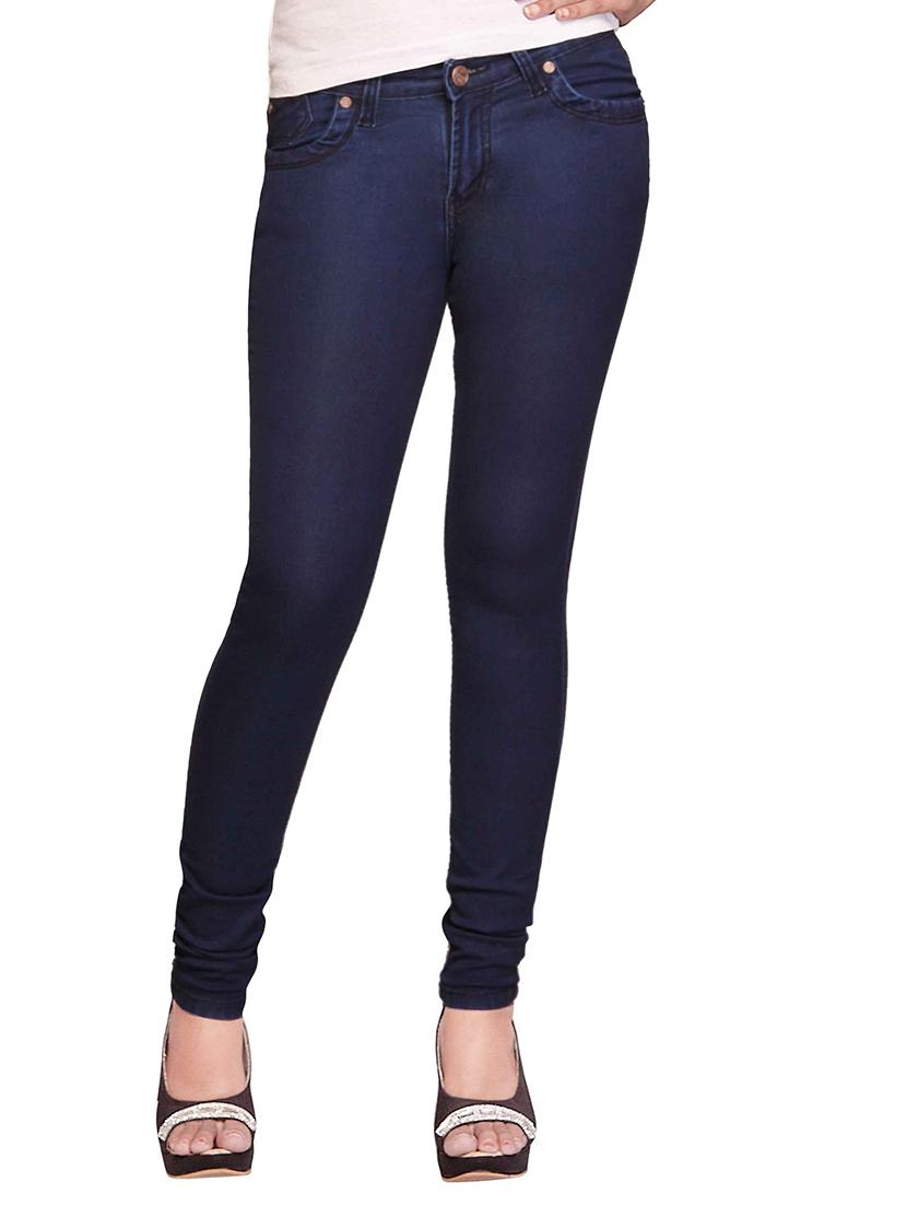 navyblue stretchable denim jeans