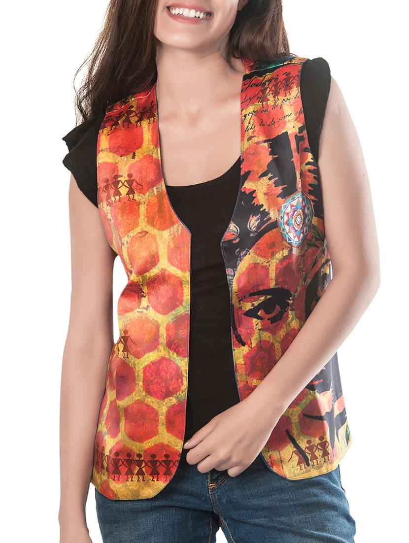 multicolor polyester summer jacket - 10581055 - Zoom Image - 1