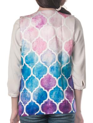 multicolor polyester summer jacket - 10581067 - Standard Image - 3