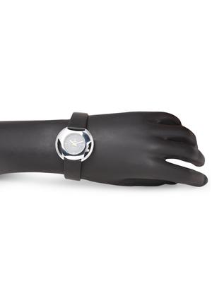 round dial black plain strap watch - 1058431 - Standard Image - 4