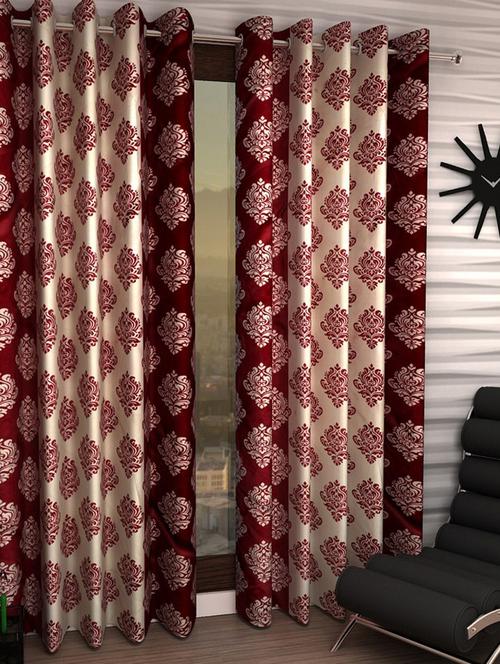 k dã©cor set of 2 beautiful polyester door curtains - 10590323 - Standard Image - 1