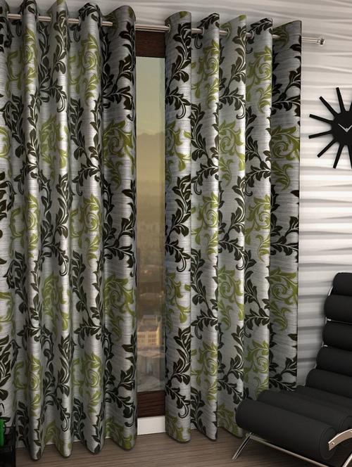 k decor set of 4 beautiful polyester door curtains - 10590496 - Standard Image - 1