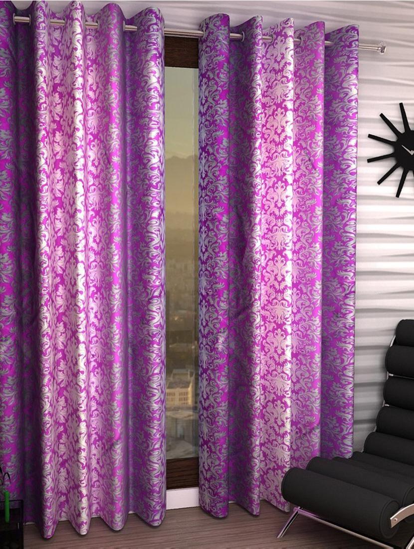 k decor set of 4 beautiful polyester door curtains - 10590516 - Zoom Image - 1