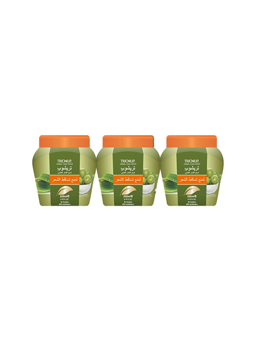 trichup hair fall control herbal hair cream (200 ml) (pack of 3) - 10591629 - Zoom Image - 1