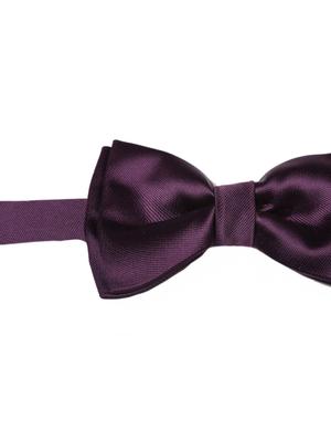 black polyester bow ty - 10593803 - Standard Image - 2