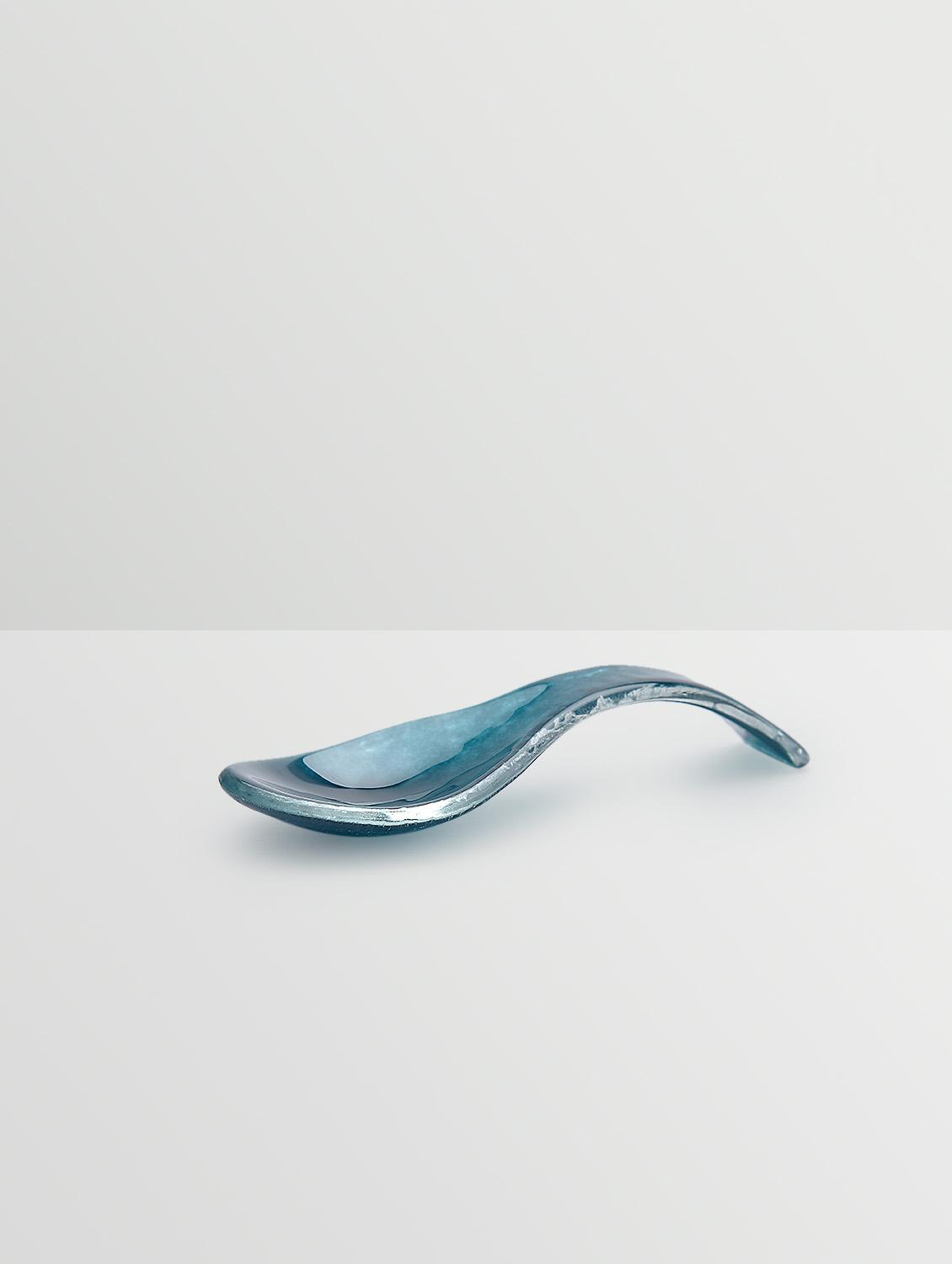 aquamarine glass spoon - 1060426 - Zoom Image - 2