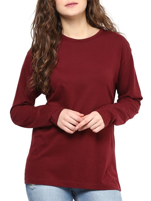 long sleeved solid sweatshirt - 10604553 - Very Small Image - 1