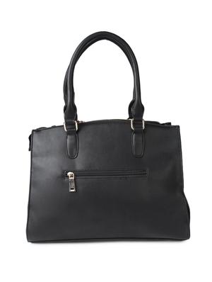 black leatherette handbag - 10606370 - Standard Image - 2