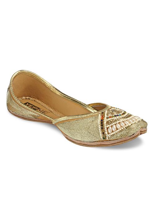 gold leatherette jutis & mojaris - 10616842 - Very Small Image - 1