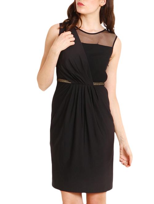 black lycra dress - 10626587 - Standard Image - 1