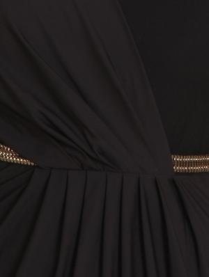 black lycra dress - 10626587 - Standard Image - 4