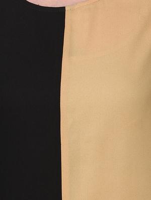 front slit color block top - 1063798 - Standard Image - 4