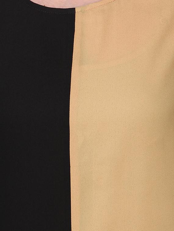 front slit color block top - 1063798 - Zoom Image - 4