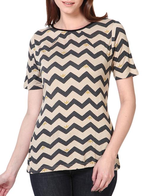 short sleeved chevron tee - 1063815 - Standard Image - 1