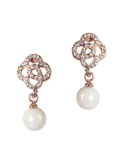 white alloy earring - 10649509 - Very Small Image - 1