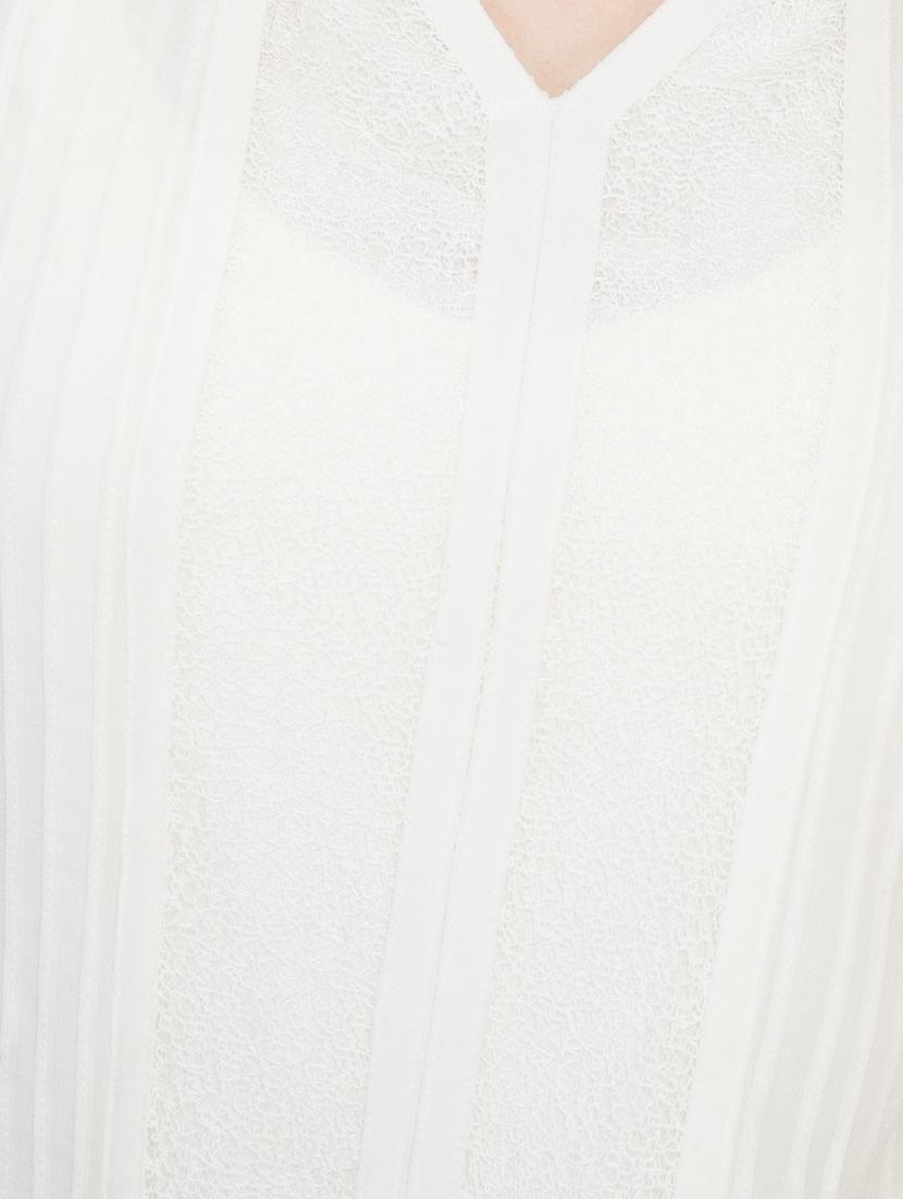 off white georgette tunic - 10656352 - Zoom Image - 5