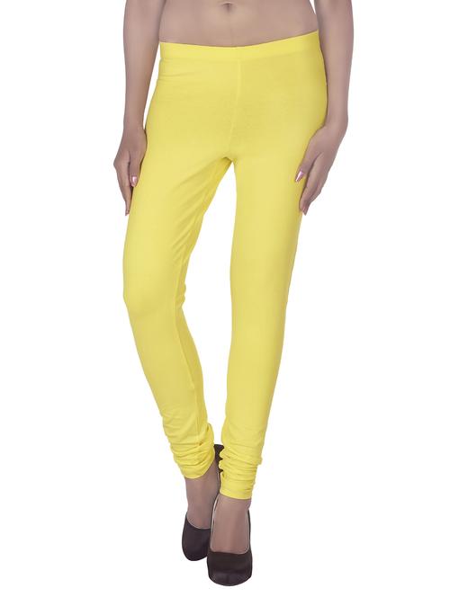 yellow cotton legging - 10656402 - Standard Image - 1