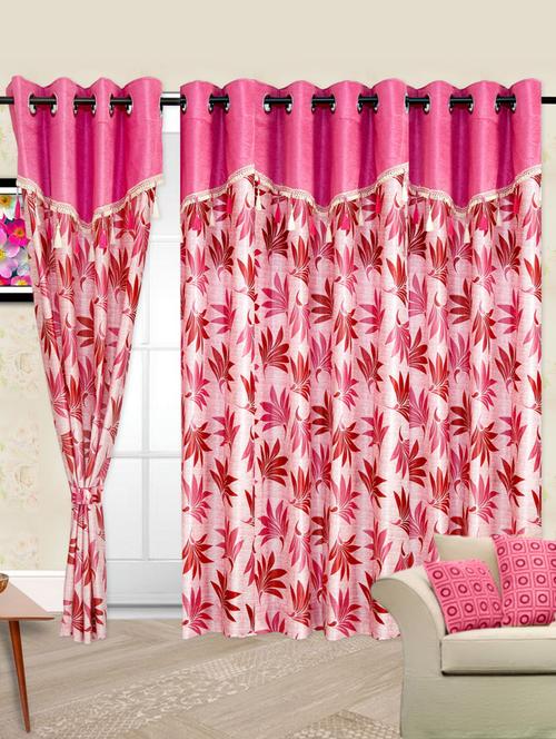 set of 2 fancy drape premium curtain - 10661323 - Standard Image - 1