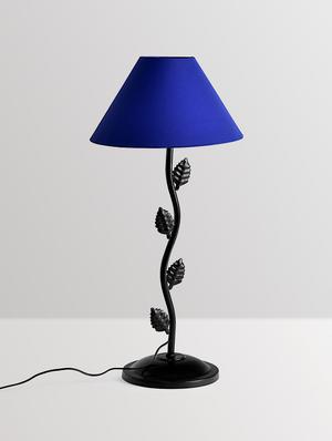 royal blue metal table lamp - 1066982 - Standard Image - 2