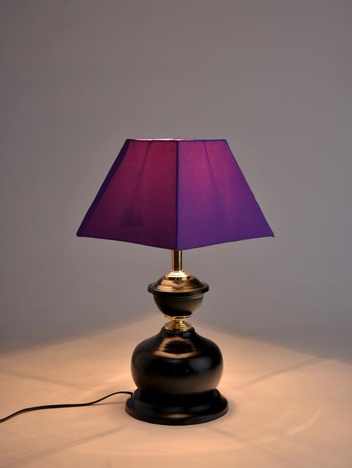purple metal table lamp - 1067206 - Standard Image - 1