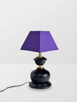 purple metal table lamp - 1067206 - Standard Image - 2