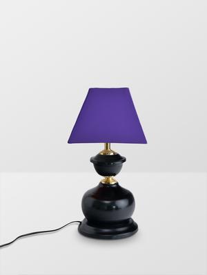 purple metal table lamp - 1067206 - Standard Image - 3