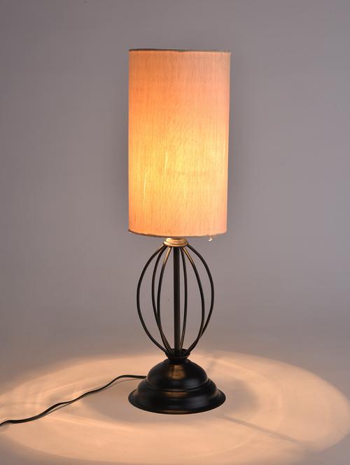 solid beige metal table lamp - 1067279 - Standard Image - 1