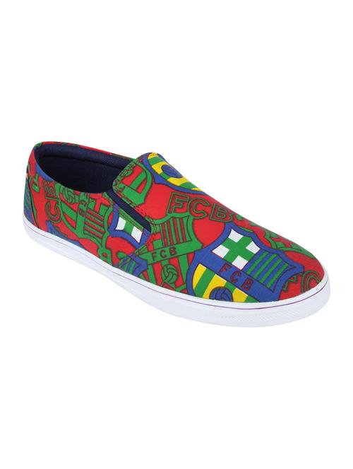 multi colored canvas casual shoes - 10694794 - Standard Image - 1