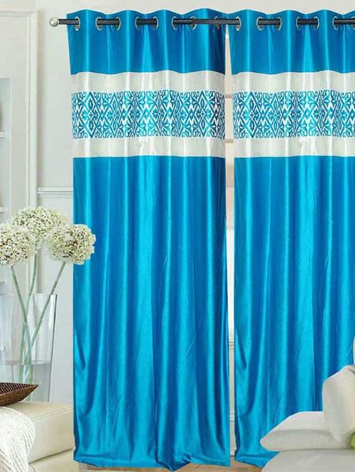 k dã©cor set of 2 beautiful polyester windows curtains - 10696943 - Standard Image - 1