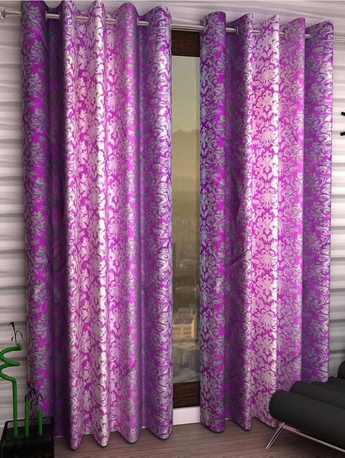 k dã©cor beautiful polyester long door curtain - 1 pc - 10697409 - Standard Image - 1
