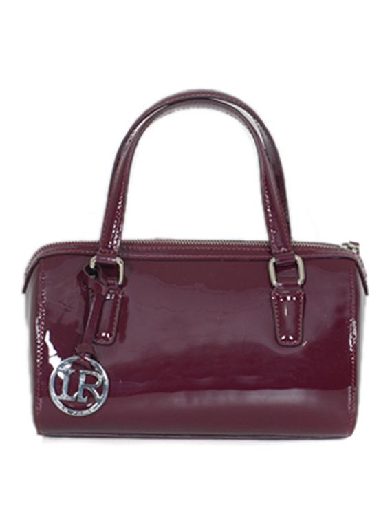 burgundy coloured leather handbag - 10707830 - Zoom Image - 1