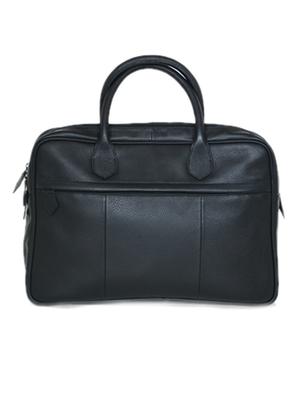 black leather laptop bag - 10707895 - Standard Image - 2