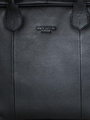 black leather laptop bag - 10707895 - Standard Image - 4