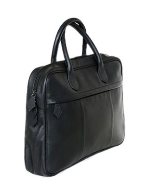 black leather laptop bag - 10707895 - Standard Image - 5
