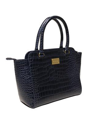 blue leather handbag - 10707933 - Standard Image - 5