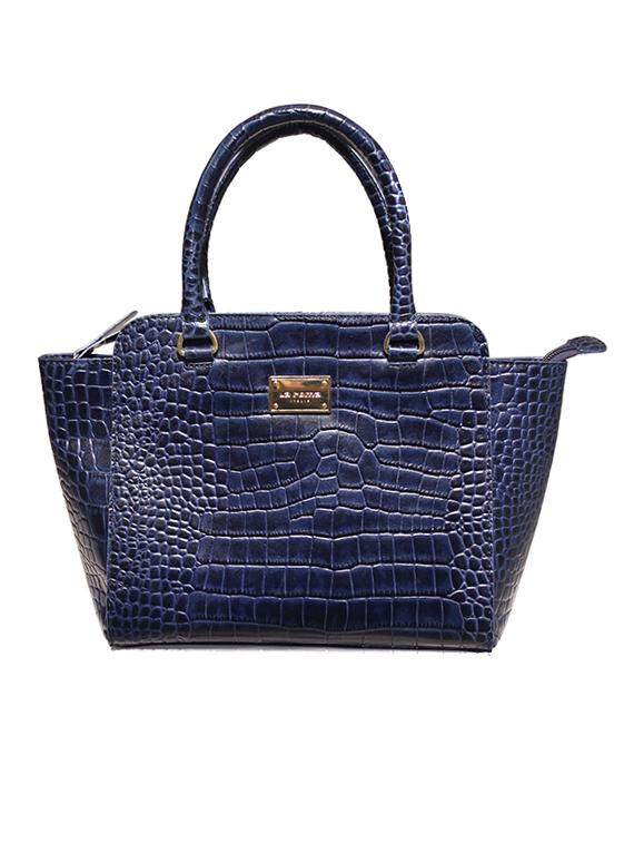 blue leather handbag - 10707933 - Zoom Image - 1