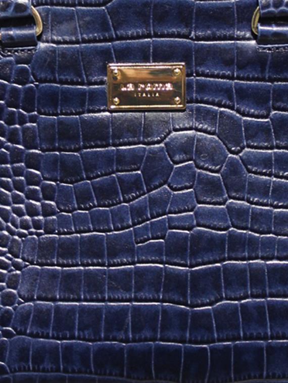 blue leather handbag - 10707933 - Zoom Image - 4