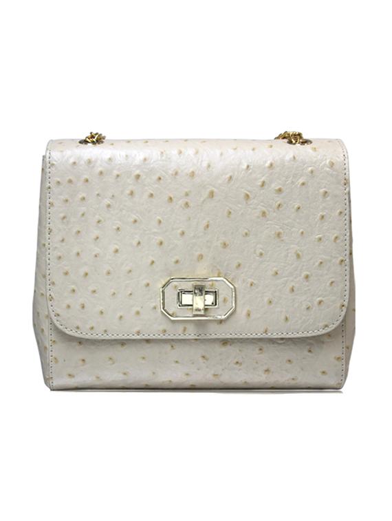 white leather sling bag - 10707973 - Zoom Image - 1