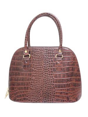 brown leather handbag - 10708012 - Standard Image - 2