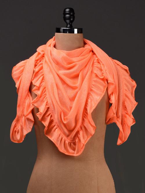 orange flared border stole - 1071033 - Standard Image - 1