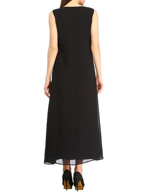 sleeveless layered dress - 10715008 - Standard Image - 3