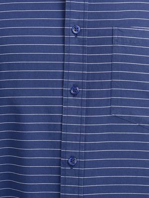 blue cotton casual shirt - 10736516 - Standard Image - 4