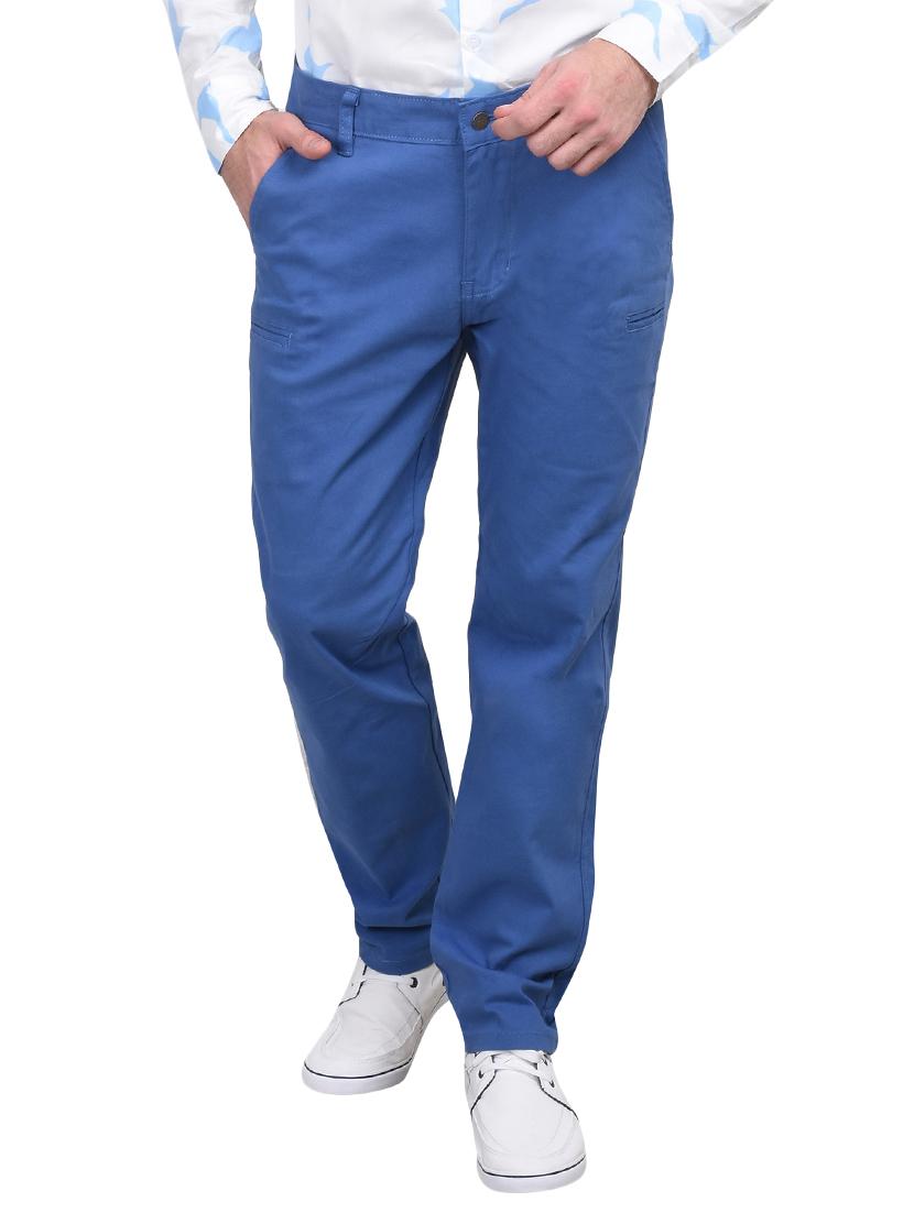 blue cotton chinos - 10736846 - Zoom Image - 1