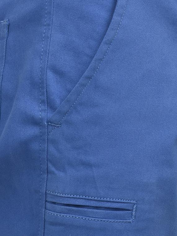 blue cotton chinos - 10736846 - Zoom Image - 4