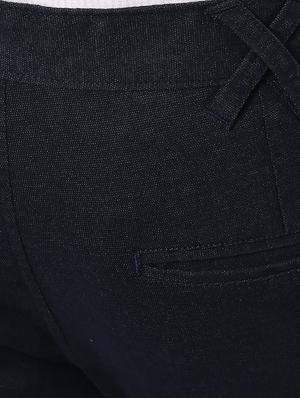 black cotton trouser - 10736852 - Standard Image - 4