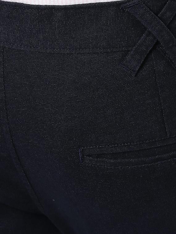 black cotton trouser - 10736852 - Zoom Image - 4