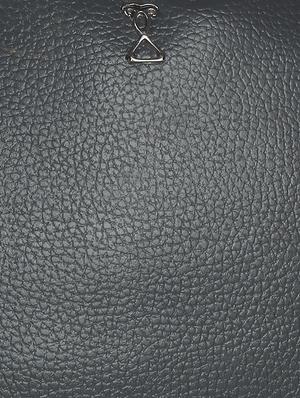 grey leatherette regular handbag - 10736911 - Standard Image - 4