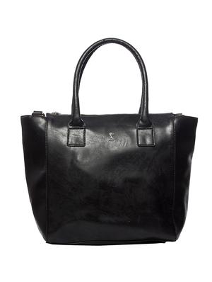 black leatherette handbag - 10736913 - Standard Image - 2